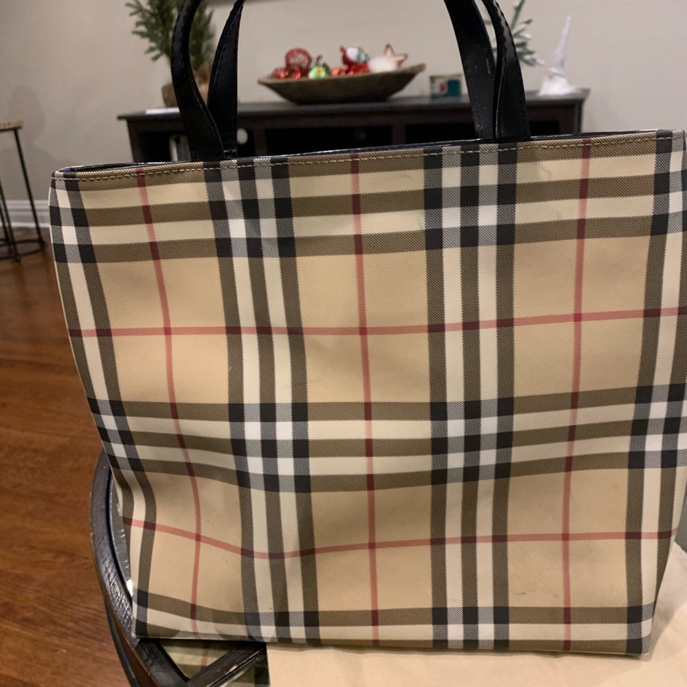 Burberry Novacheck Medium Tote